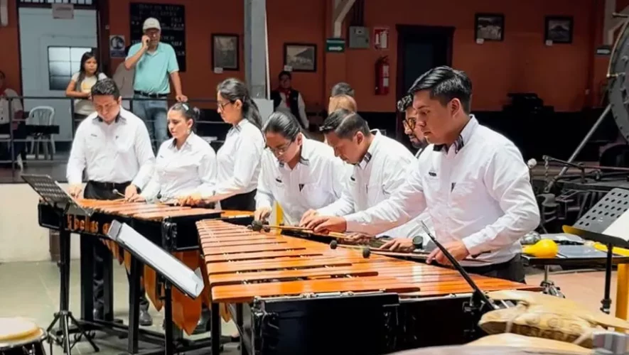 Concierto de marimba 2025 en Museo del Ferrocarril