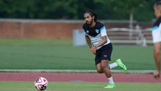 José Morales con la Sele