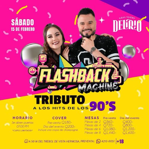 El Flashback Machine 2025 en Guatemala
