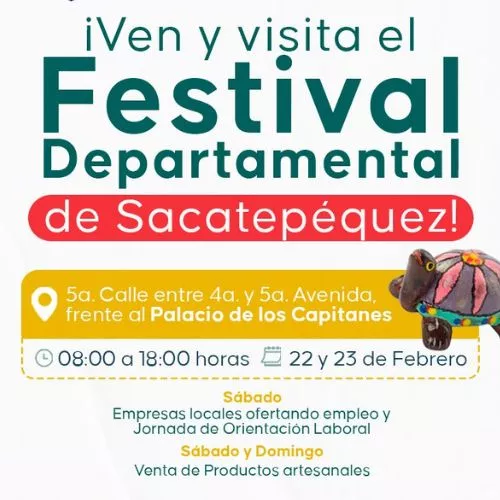 Festival Departamental de Sacatepéquez 2025