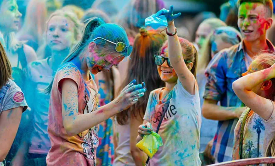 La Festival Holi 2025 en Guatemala