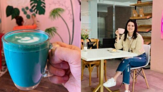 La cafetería café color que existió en Guatemala