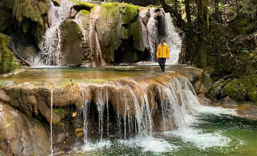 Las Cataratas de Yulaxac en Huehuetenango