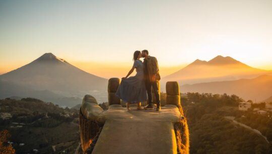 Miradores románticos en Guatemala