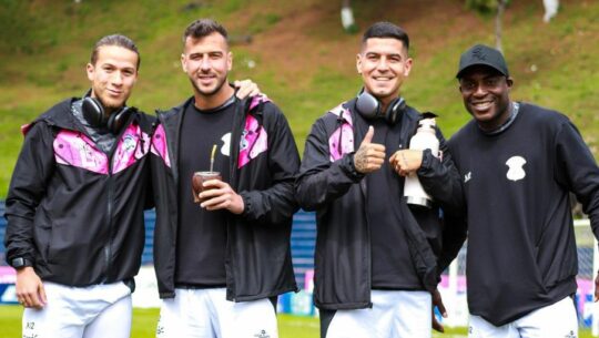 Jugadores del Deportivo Mixco