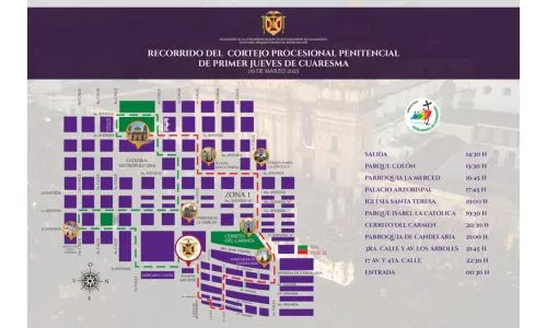 Primeras procesiones de Cuaresma Guatemala 2025 Templo San José