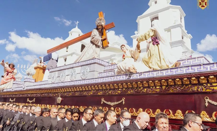 Primeras procesiones de Cuaresma en Guatemala 2025