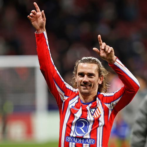 Antoine Griezmann celebra