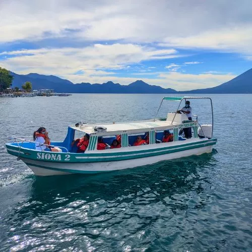 lanchas lago de atitlán