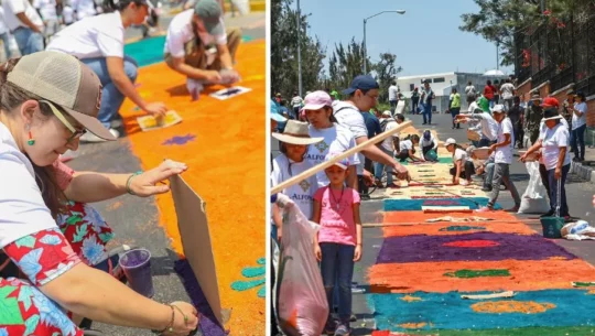 Alfombra de la Ciudad 2025 de MuniGuate