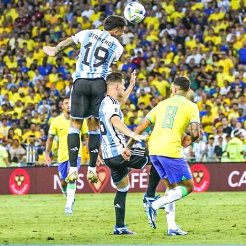 Jugada de Argentina vs Brasil