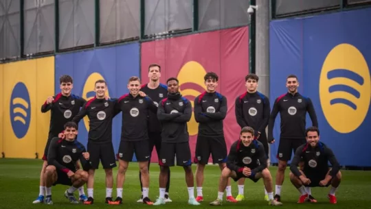 Entrenamiento Barcelona