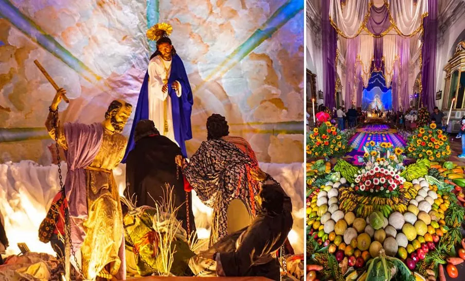 Calendario de velaciones 2025 en Antigua Guatemala