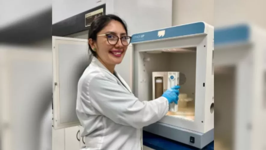 Científica Elvira Casasola ganó primer lugar en competencia Short Talks, Big Impacts
