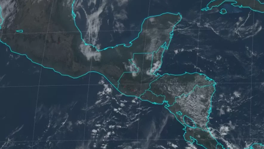 Clima en Guatemala del 8 y 9 de marzo de 2025