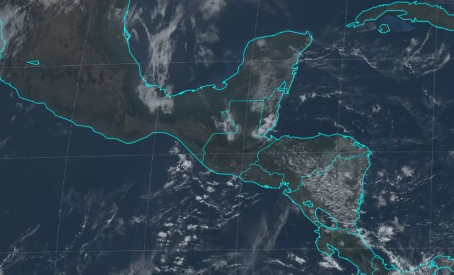 Clima en Guatemala del 8 y 9 de marzo de 2025