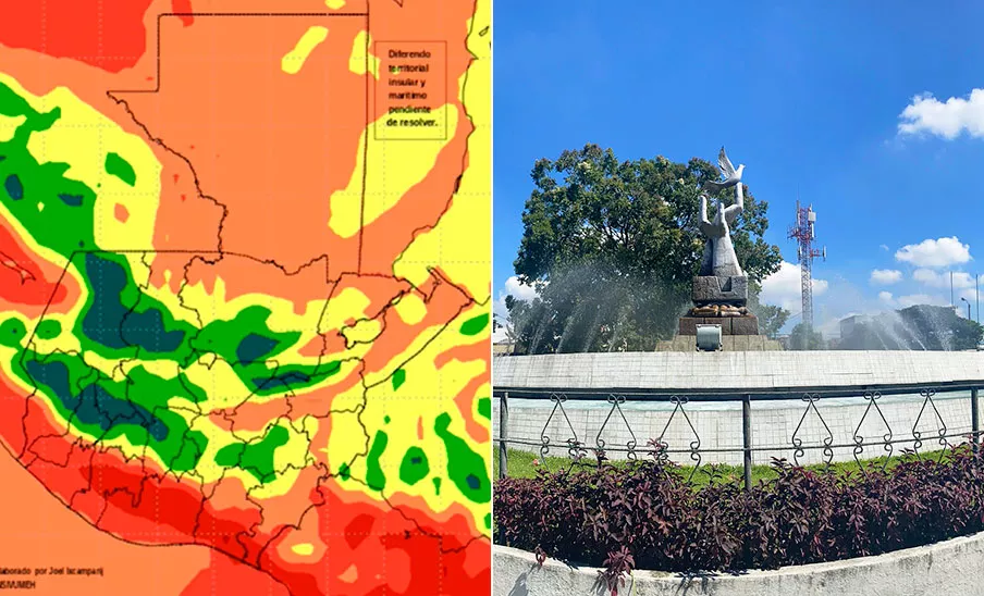 Clima en Guatemala durante el 22 y 23 de marzo de 2025: pronóstico del fin de semana