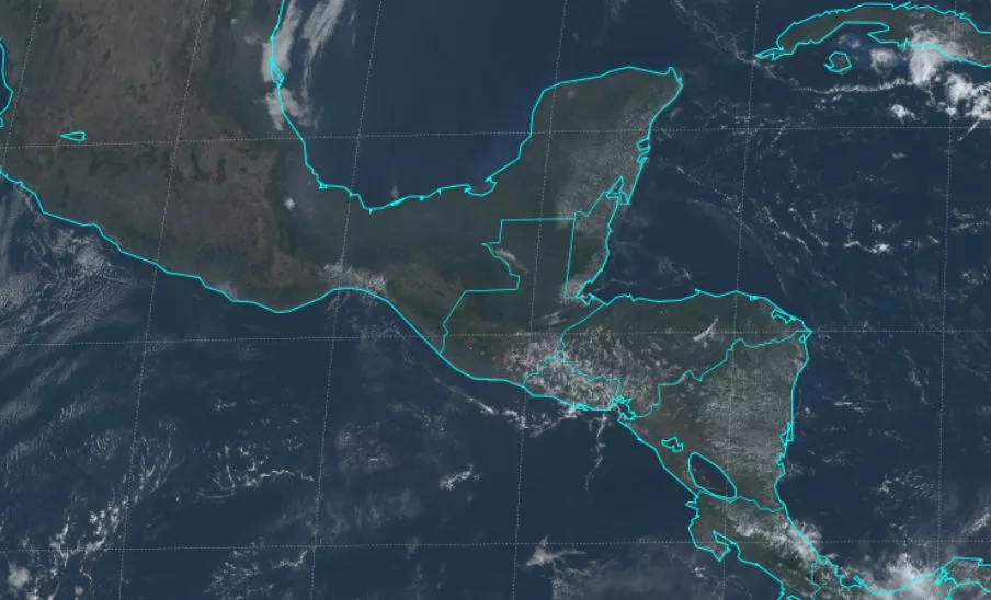 Clima en Guatemala para el 15 y 16 de marzo de 2025