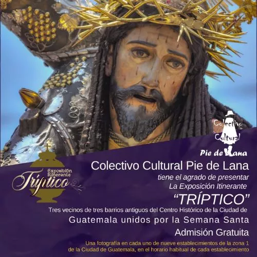 Exposición itinerante Tríptico 2025 en Guatemala