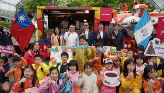 Food Truck de Café de Guatemala que empezó su recorrido en Taipei