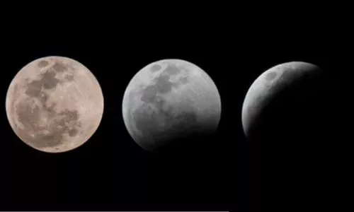 Fotos eclipse lunar total en Guatemala 13 y 14 marzo 2025 Ricky López Bruni
