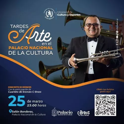 Gt Tardes de Arte 2025 en Palacio Nacional de la Cultura