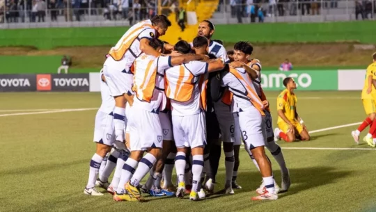 Celebración Guatemala contra Guyana