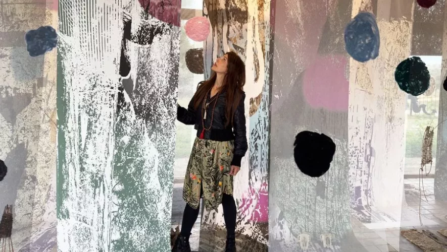 Guatemalteca Verónica Riedel expone en Madrid, España