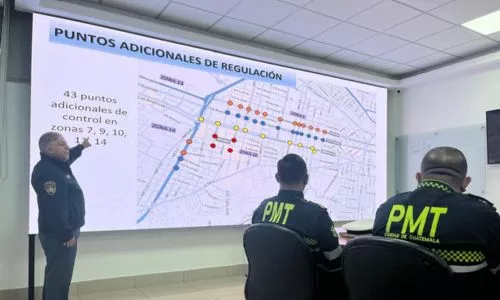 Presentan plan de movilidad para Semana Santa en Ciudad Guatemala 2025