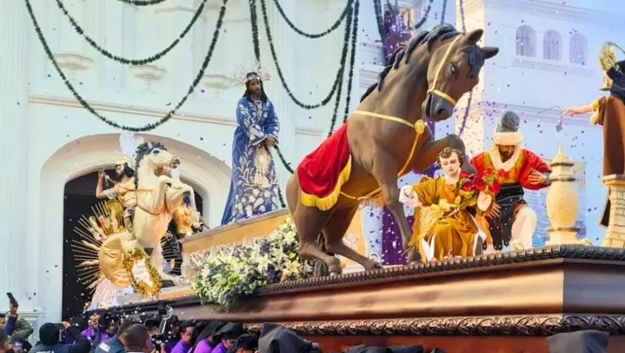 Procesión Cuarto Domingo de Cuaresma en Villa Nueva 2025 recorrido Jesús de Trujillo