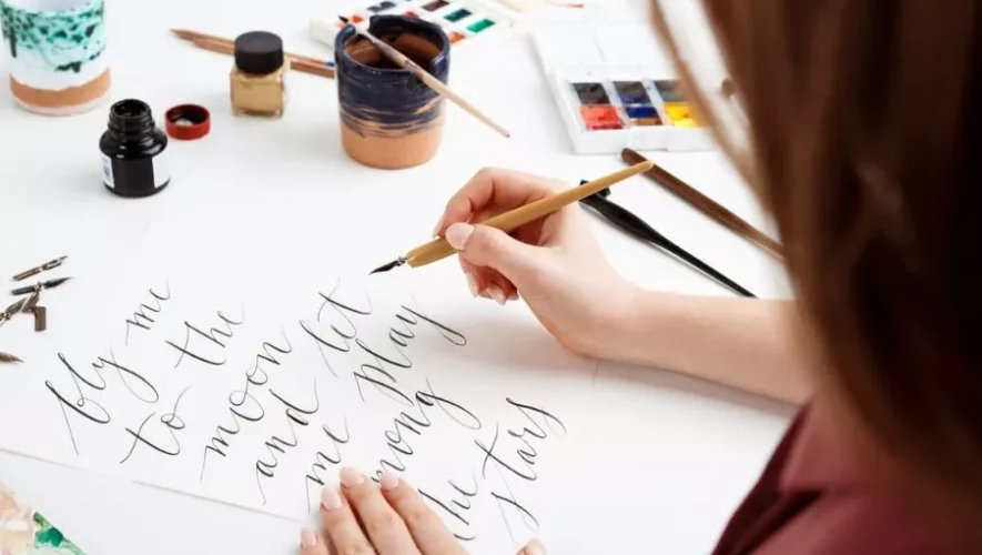 Taller de lettering 2025 en Guatemala