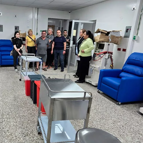 nueva sala de hemodiálisis en Puerto Barrios