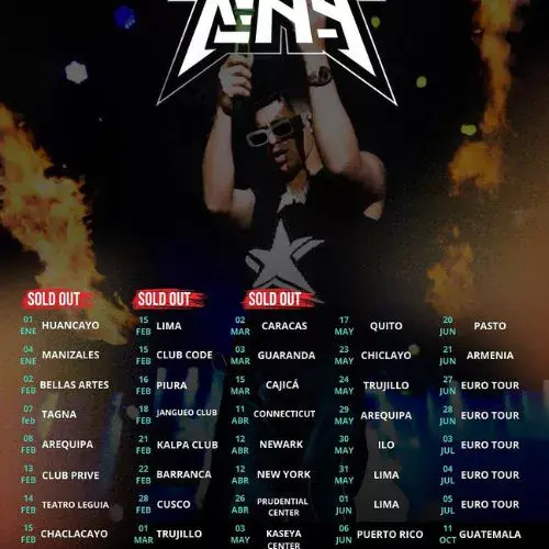 El Concierto de Ken-Y en Guatemala 2025