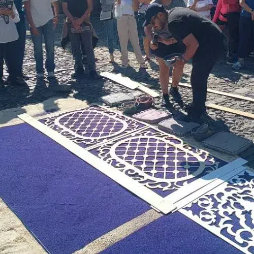 El Nuevo Taller de alfombras 2025 en Antigua Guatemala