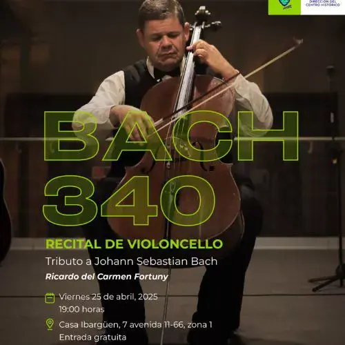 El Recital de violoncello 2025 con Ricardo del Carmen Fortuny