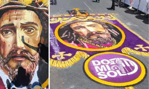 Fotos Alfombra de la Abuelita del Colectivo Chucho Callejero cumplió 10 años