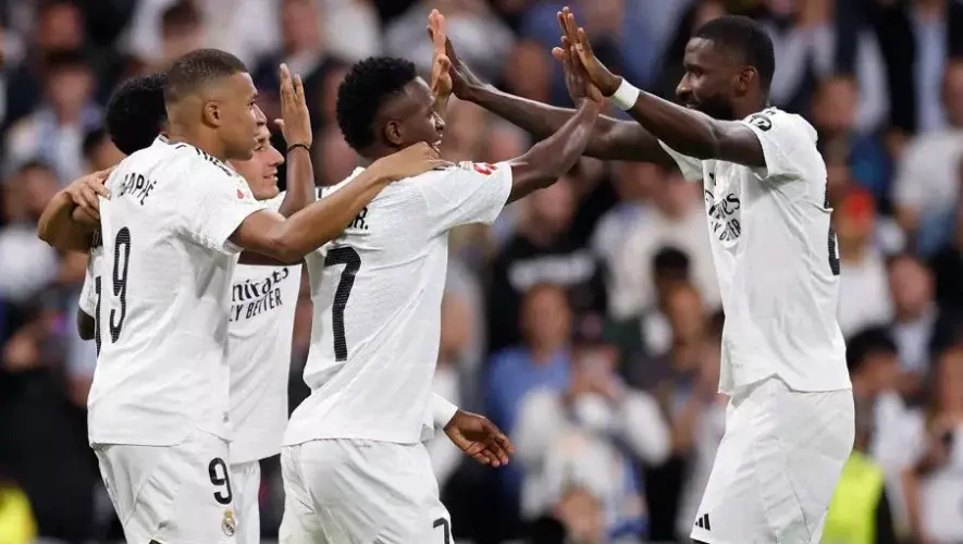 Celebración del Real Madrid