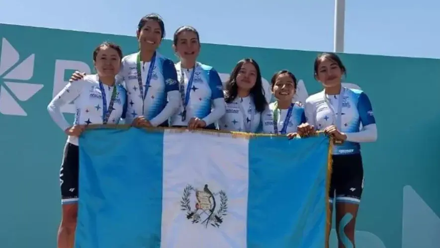 Equipo femenino de ciclismo ganó medalla de oro