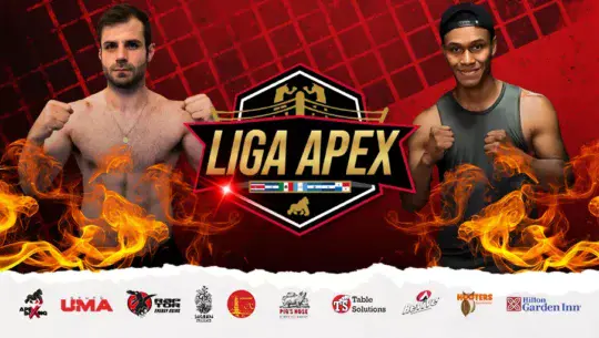 Boxeadores profesionales se enfrentarán en la Liga APEX 2025 en la Ciudad de Guatemala