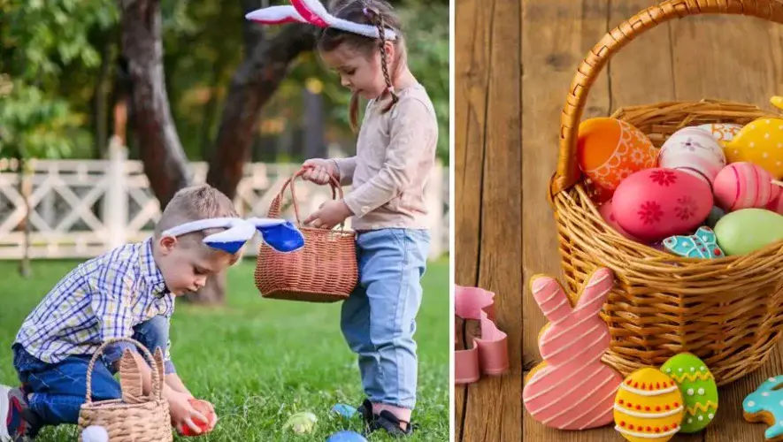 B&uacute;squeda de huevos de Pascua en AVIA 2025