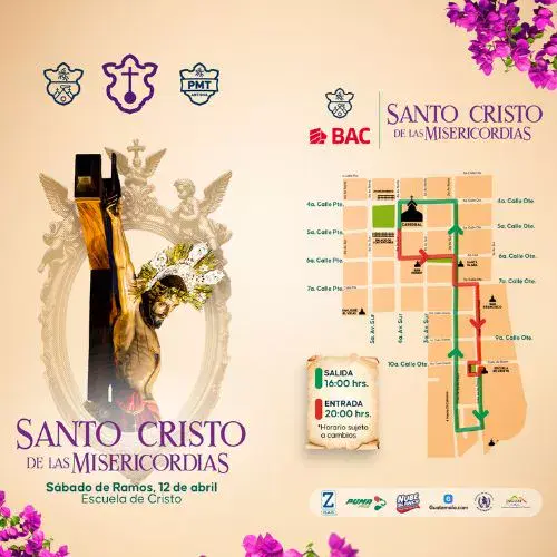 Procesión Antigua Guatemala Sábado de Ramos 12 de abril 2025