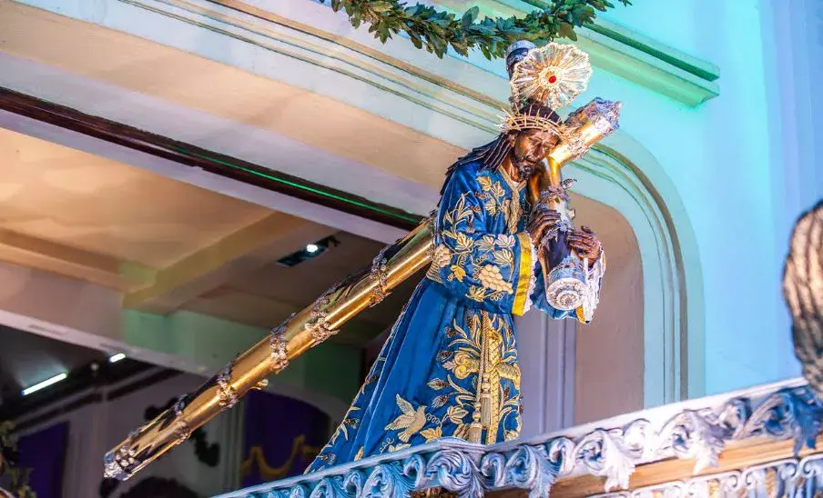 Procesión de Cristo Rey en la Ciudad de Guatemala el 17 de abril de 2025