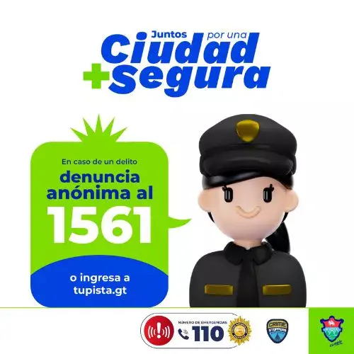 Programa Denuncia Anónima en Antigua Guatemala