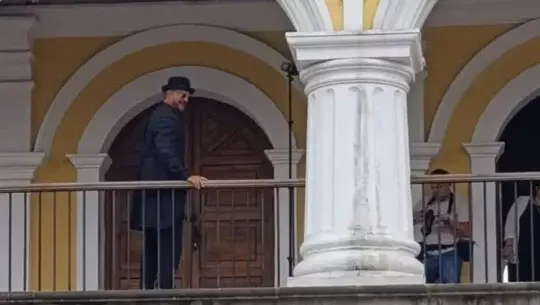 Ricardo Arjona visitó Antigua Guatemala