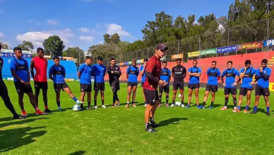 Entrenamiento rojos