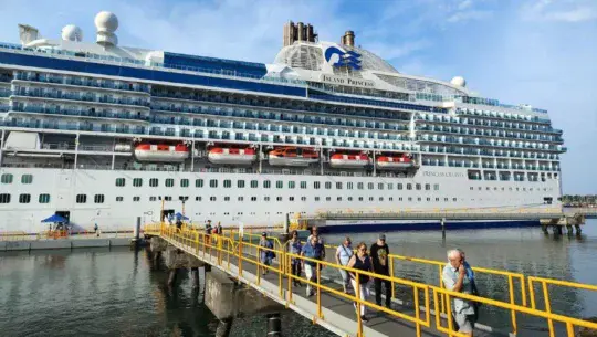 Cruceros internacionales atracaron en Puerto Quetzal