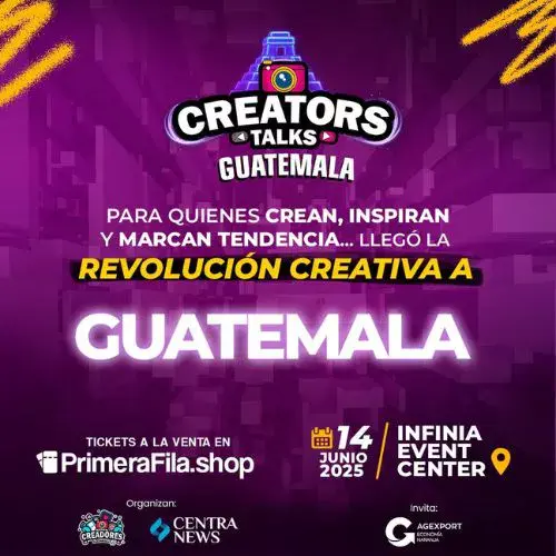 El Creators Talks 2025 en Guatemala