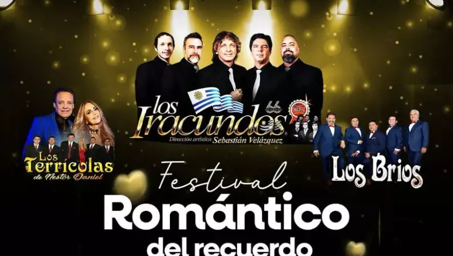 Festival Rom&aacute;ntico del Recuerdo 2025 en Guatemala