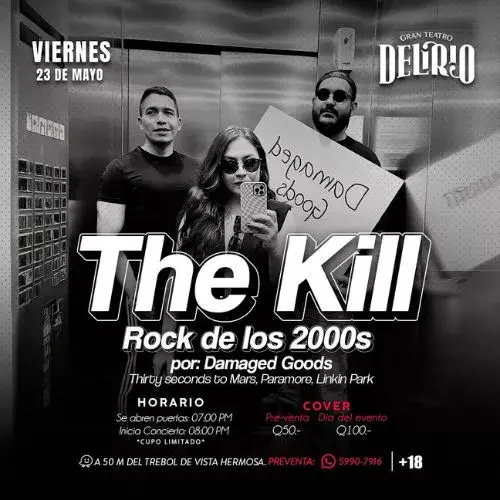 El Tributo al rock de los 2000 en Guatemala
