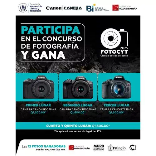 Fotocyt 2025 concurso fotográfico sobre ciencia Guatemala